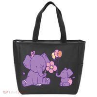 Cute Elephants Tote Bag thumb 0