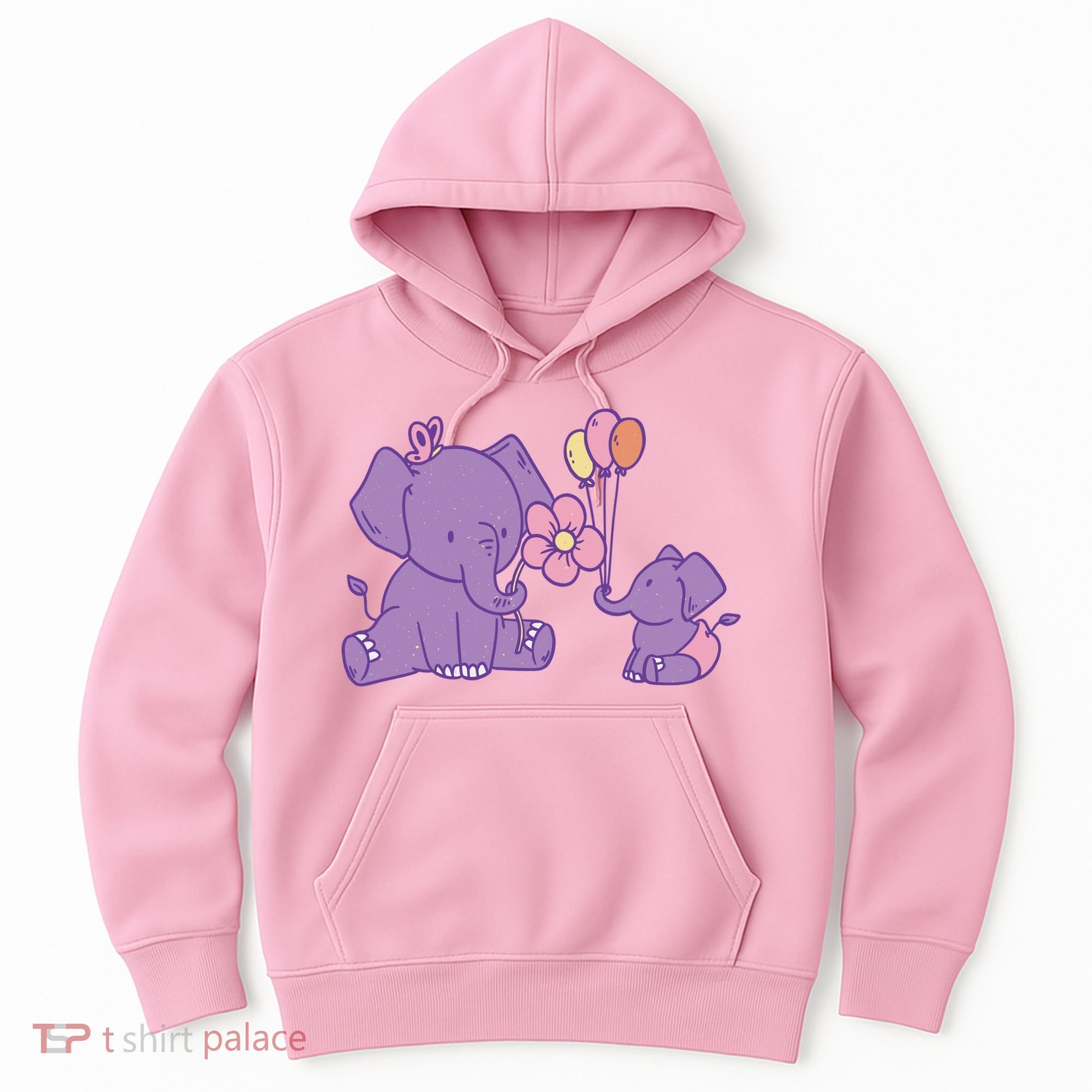 Cute Elephants Hoodie