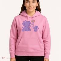 Cute Elephants Hoodie thumb 5