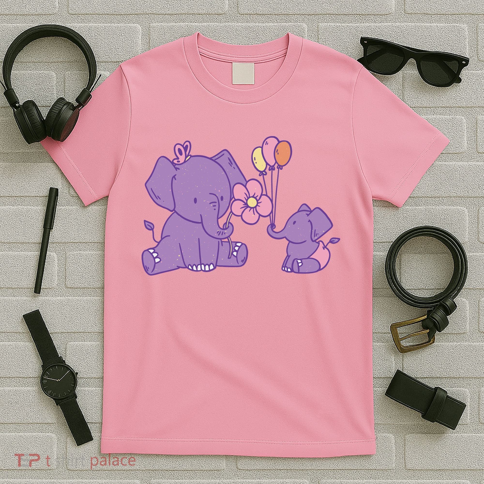 Cute Elephants T-Shirt