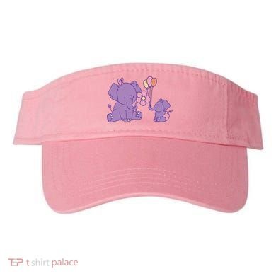 Cute Elephants Visor