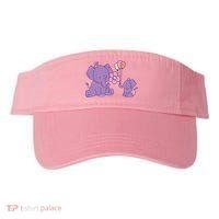 Cute Elephants Visor thumb 0