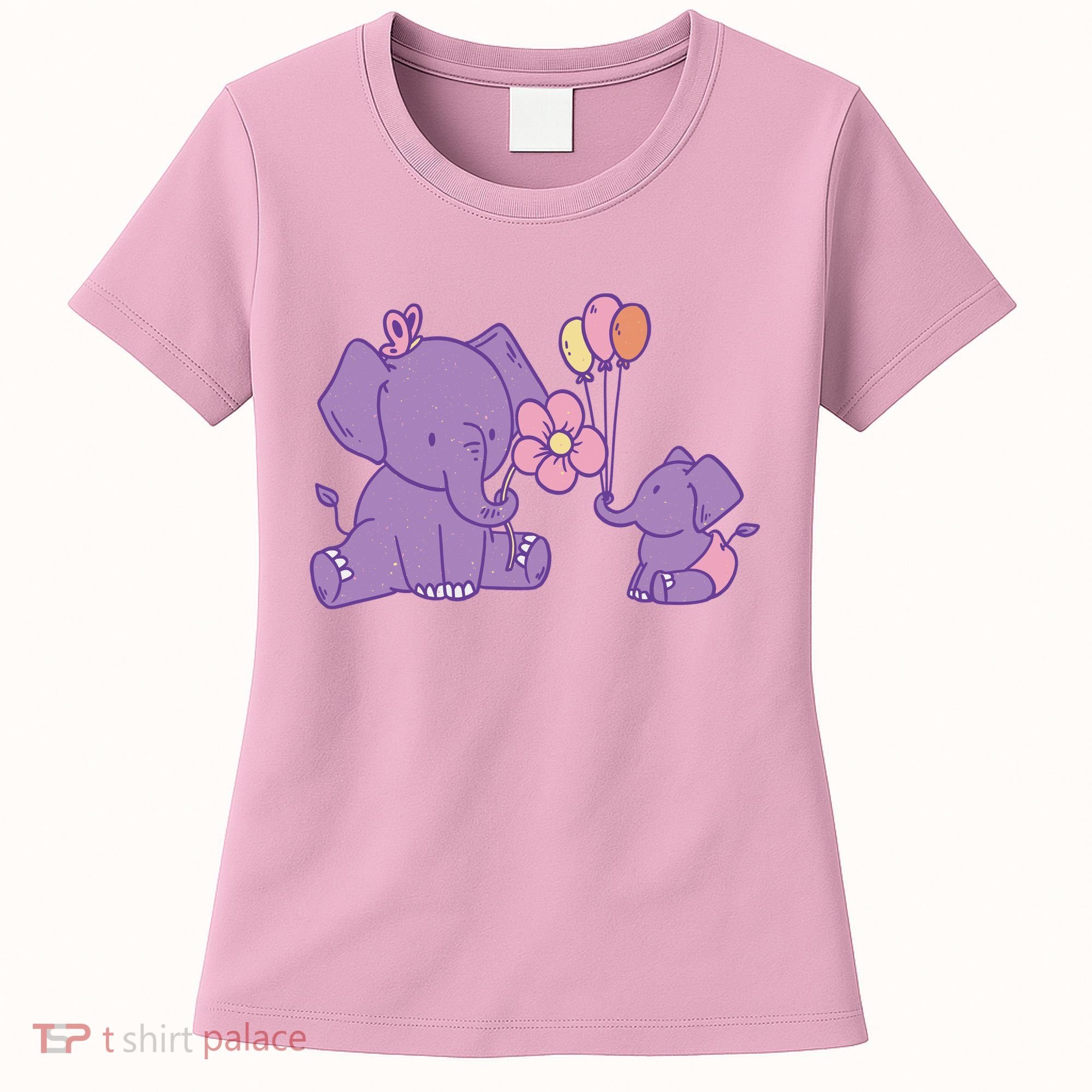 Cute Elephants Women's T-Shirt