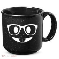 Cute Emoji Nerd Face 15oz Campfire Ceramic Mug thumb 0