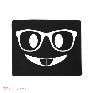 Cute Emoji Nerd Face Mousepad