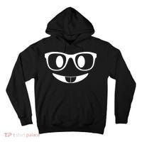 Cute Emoji Nerd Face Tall Hoodie thumb 0