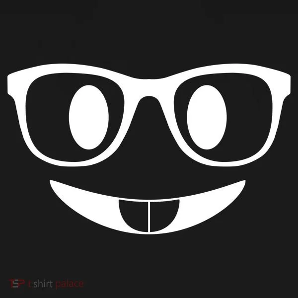 Cute Emoji Nerd Face Kids Sweatshirt
