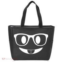 Cute Emoji Nerd Face Tote Bag thumb 0