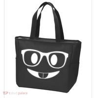 Cute Emoji Nerd Face Tote Bag thumb 3