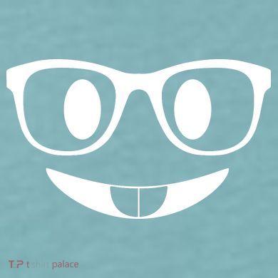 Cute Emoji Nerd Face Sueded Cloud Jersey T-Shirt