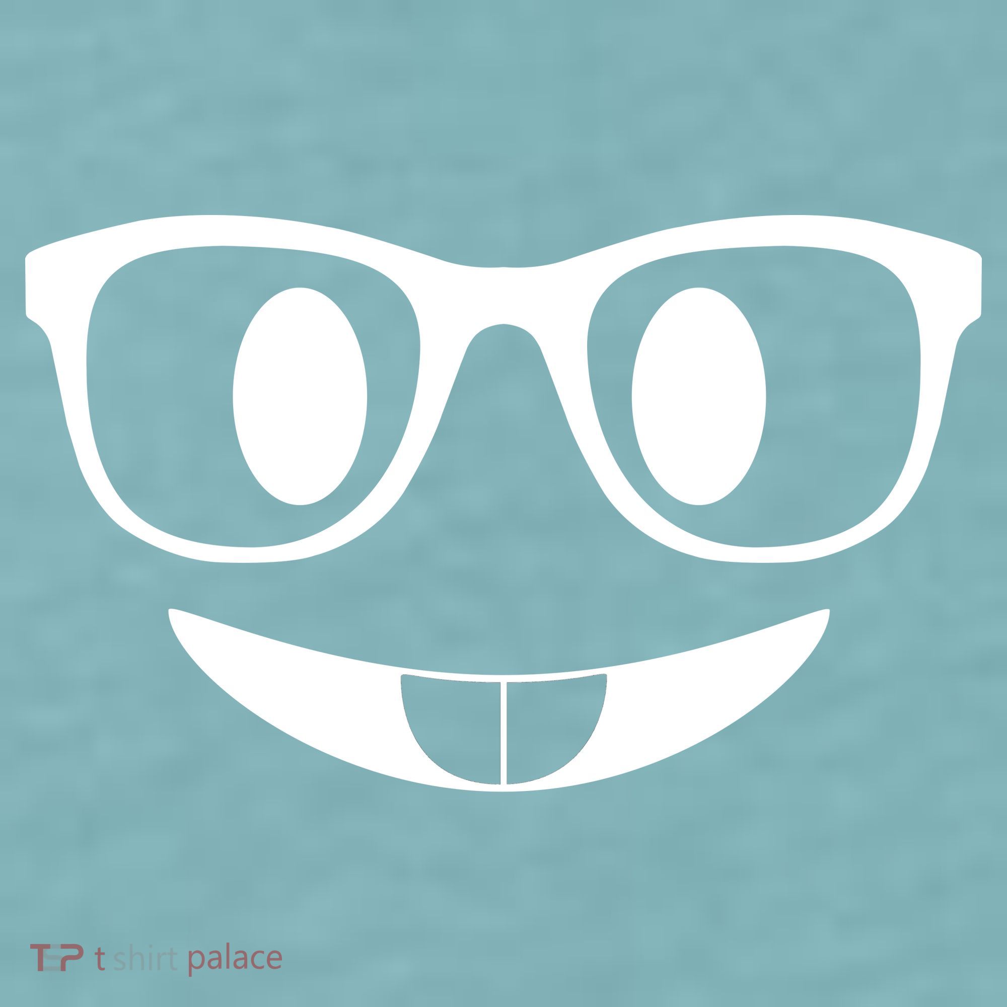 Cute Emoji Nerd Face Sueded Cloud Jersey T-Shirt