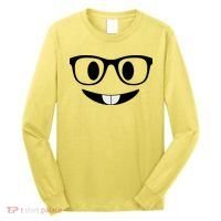 Cute Emoji Nerd Face Long Sleeve Shirt thumb 0