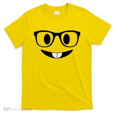 Cute Emoji Nerd Face T-Shirt
