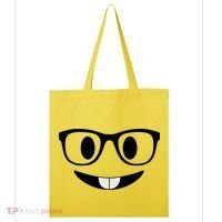 Cute Emoji Nerd Face Tote Bag thumb 0