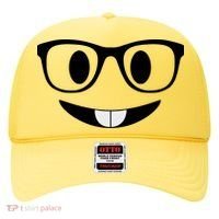 Cute Emoji Nerd Face Hat thumb 0