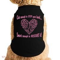 Cute Enough To Stop The Heart Doggie Tank thumb 0