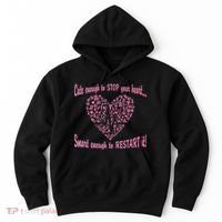 Cute Enough To Stop The Heart Hoodie thumb 0