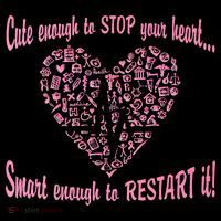 Cute Enough To Stop The Heart Sweatshirt thumb 3