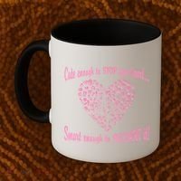 Cute Enough To Stop The Heart Coffee Mug thumb 2