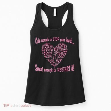 Cute Enough To Stop The Heart Women's Tank Top