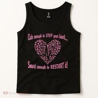 Cute Enough To Stop The Heart Tank Top thumb 2