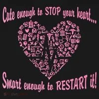 Cute Enough To Stop The Heart Women's T-Shirt thumb 6