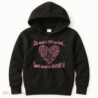 Cute Enough To Stop The Heart Kids Hoodie thumb 0