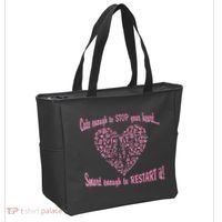 Cute Enough To Stop The Heart Tote Bag thumb 2