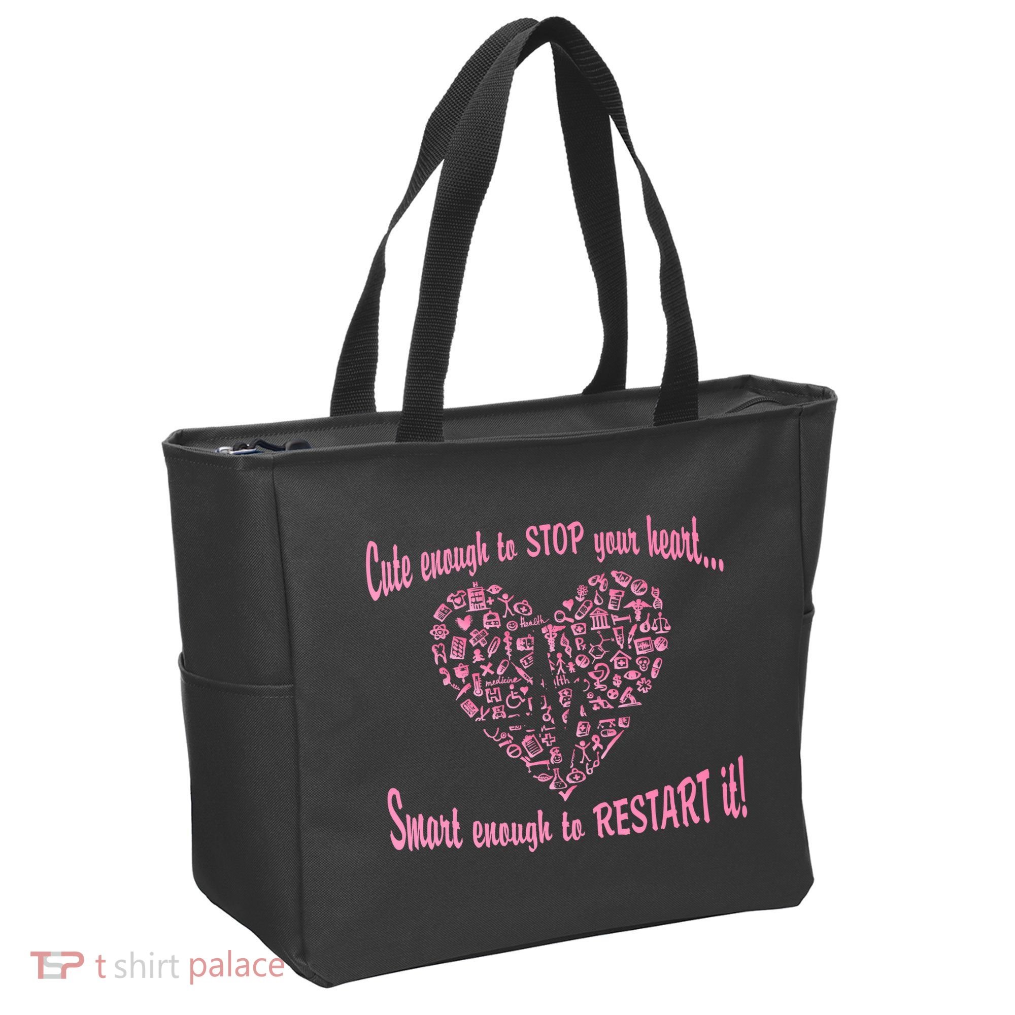 Cute Enough To Stop The Heart Tote Bag