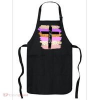 Cute Faith Cross Leopard Apron thumb 0