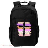 Cute Faith Cross Leopard Backpack thumb 0
