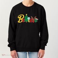 Cute Festive Christmas Believe  Women's Sweatshirt thumb 0
