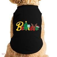 Cute Festive Christmas Believe  Doggie Tank thumb 0