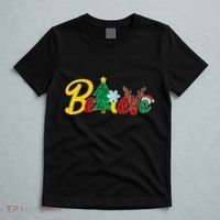 Cute Festive Christmas Believe  T-Shirt thumb 5