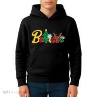 Cute Festive Christmas Believe  Kids Hoodie thumb 4