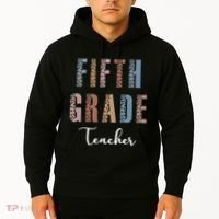Cute Fifth Grade Teacher Hoodie thumb 2