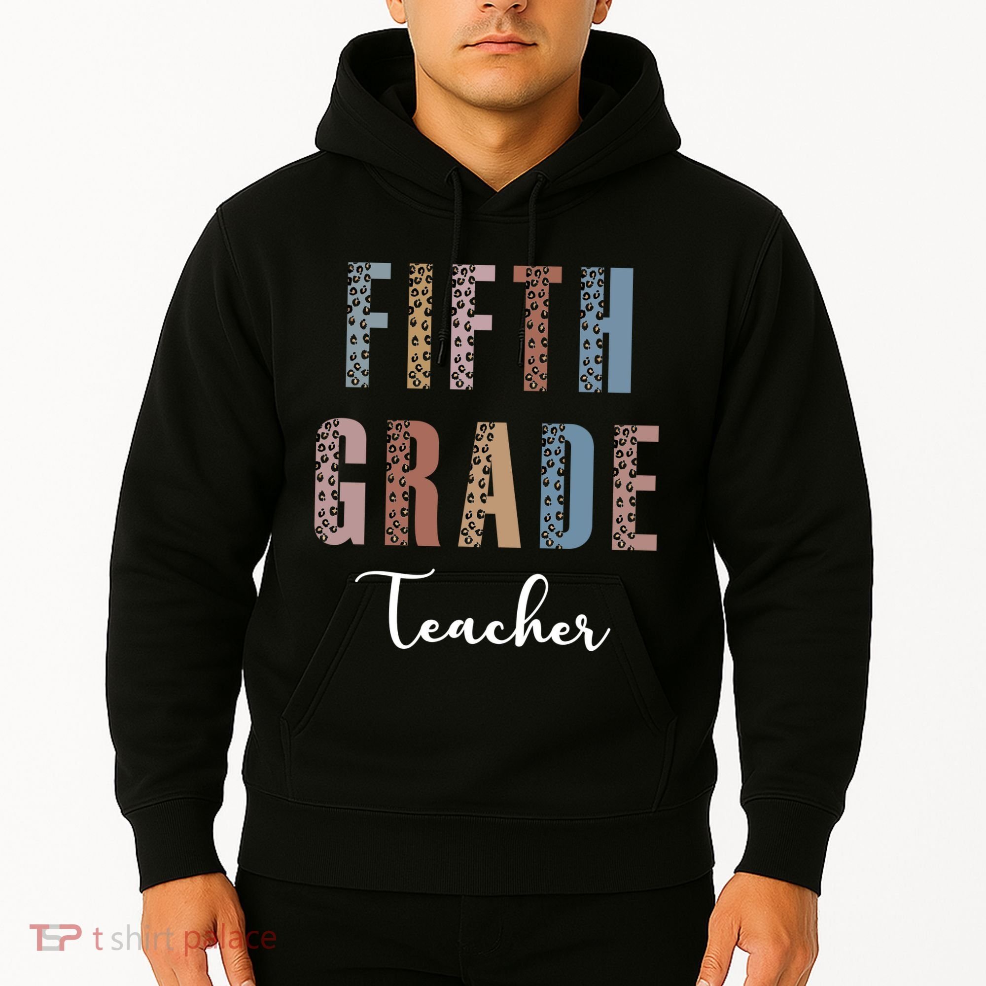 Cute Fifth Grade Teacher Hoodie