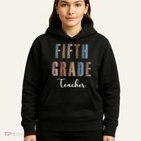 Cute Fifth Grade Teacher Hoodie thumb 5