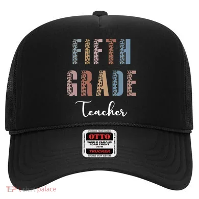 Cute Fifth Grade Teacher Hat