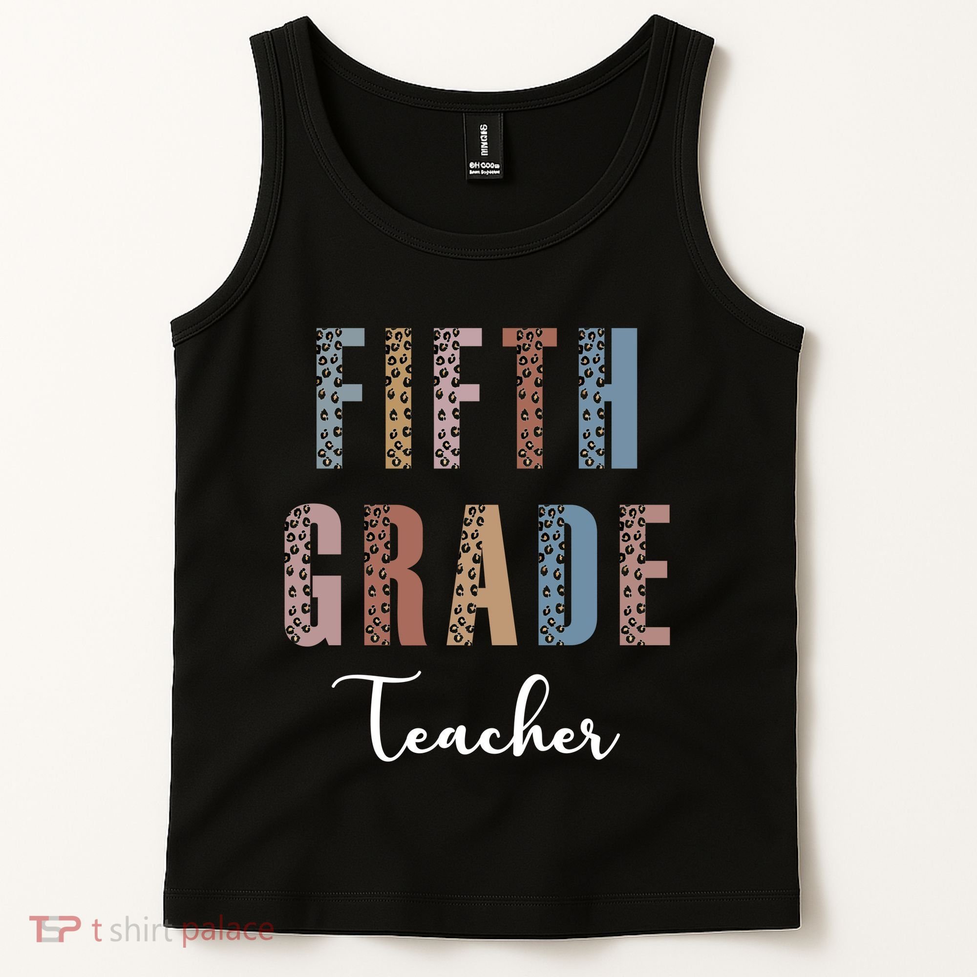 Cute Fifth Grade Teacher Tank Top