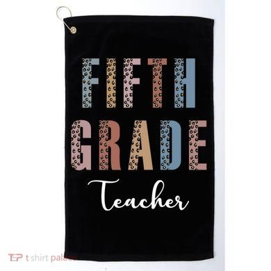 Cute Fifth Grade Teacher Golf Towel