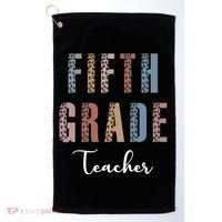 Cute Fifth Grade Teacher Golf Towel thumb 0