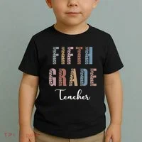 Cute Fifth Grade Teacher Toddler T-Shirt thumb 2
