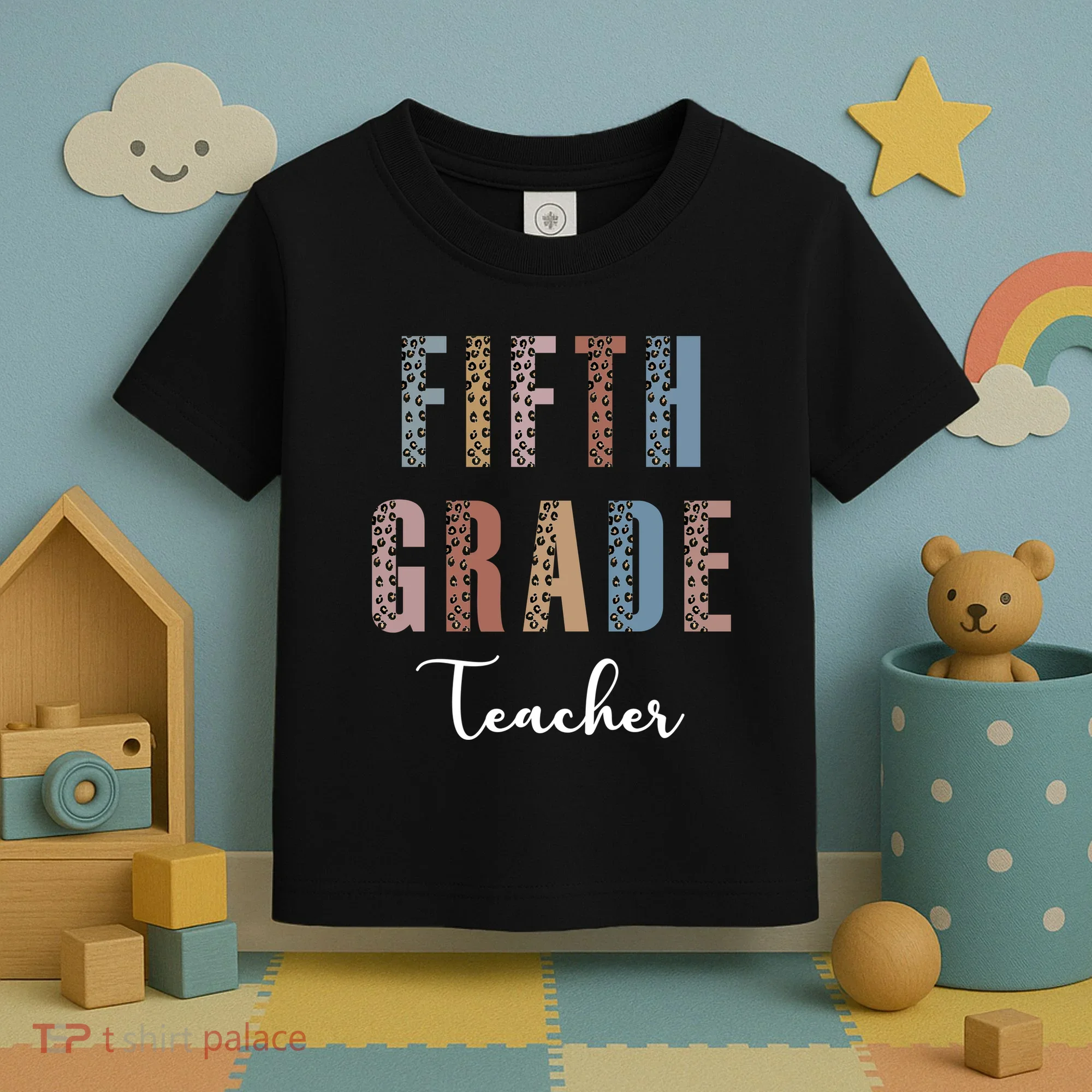 Cute Fifth Grade Teacher Toddler T-Shirt