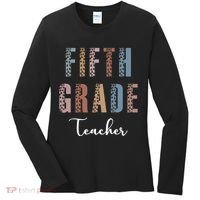 Cute Fifth Grade Teacher Women's Long Sleeve Shirt thumb 0