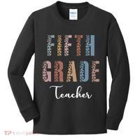 Cute Fifth Grade Teacher Kids Long Sleeve Shirt thumb 0