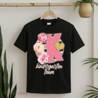 Cute Floral Glam Kindergarten Team T-Shirt thumb 2