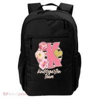 Cute Floral Glam Kindergarten Team Backpack thumb 0
