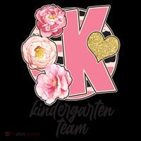 Cute Floral Glam Kindergarten Team Coffee Mug thumb 5