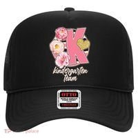Cute Floral Glam Kindergarten Team Hat thumb 0